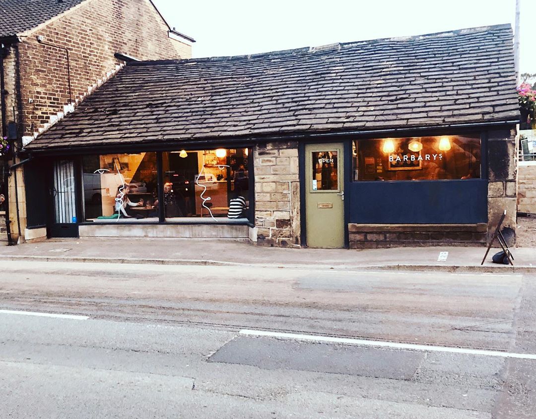 A view of the outside of the bar during the day